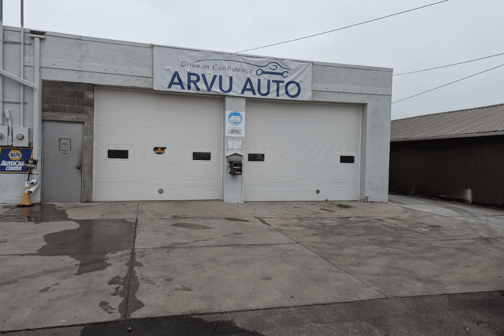 Car care, auto repair in Long Lake, MN, at Arvu Auto. Exterior of Arvu Auto's Long Lake, MN location, a trusted NAPA AutoCare Center providing summer vehicle maintenance, diagnostics, preventative maintenance, and complete auto repair services.